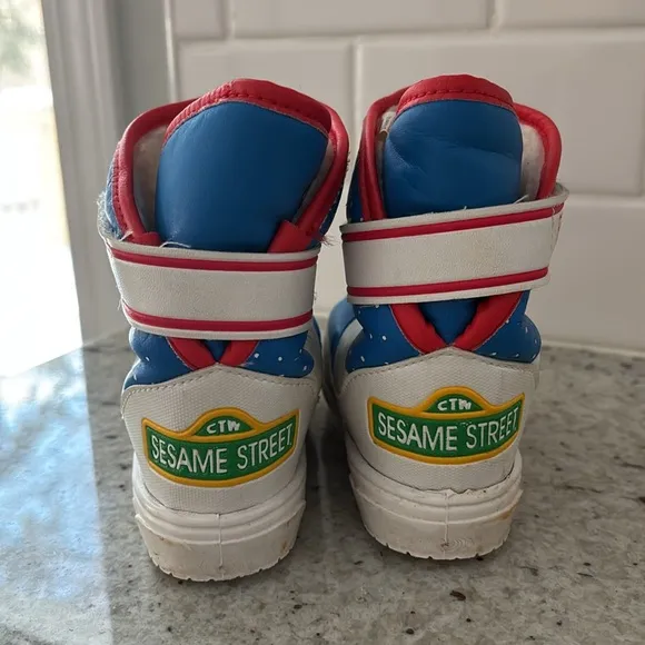 Vintage Sesame Street Elmo toddler boots