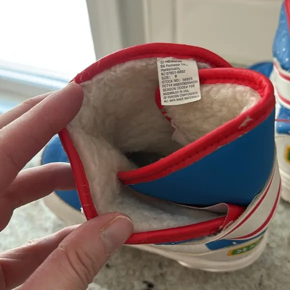 Vintage Sesame Street Elmo toddler boots