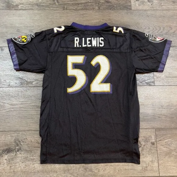 Vintage Y2K Reebok Onfield Ray Lewis Baltimore Ravens Jersey - Youth XL (18-20)