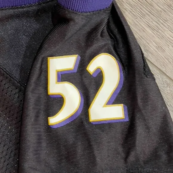 Vintage Y2K Reebok Onfield Ray Lewis Baltimore Ravens Jersey - Youth XL (18-20)