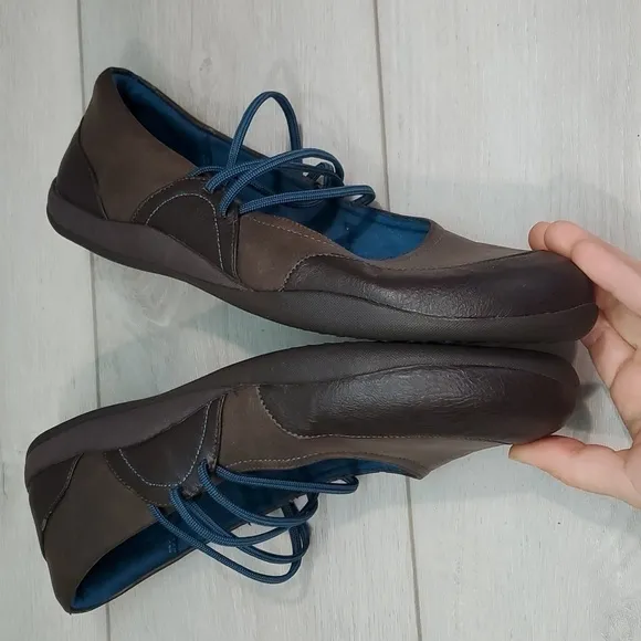 Vionic Orthaheel Womens Melanie Comfort Leather Clogs Mary Jane shoes sz11