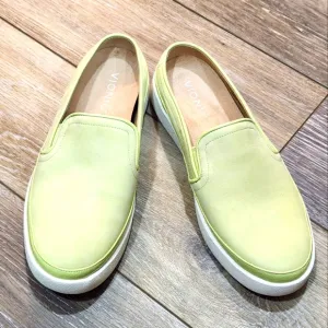 Vionic Womens Essence Effortless Backless slide Sneakers Pale Lime Green 7 mule