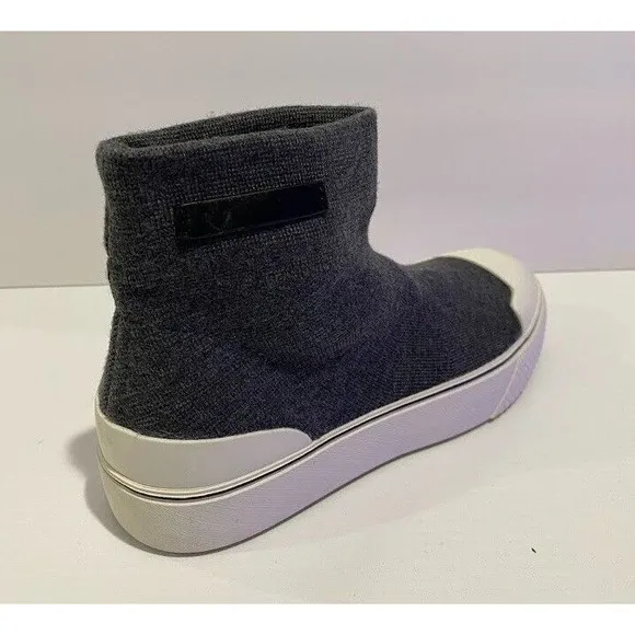 Vivaia gray Sock Sneaker Booties slip‎ on Size 8 Women's Comfort Shoes 40