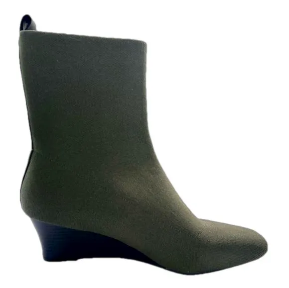 Vivaia Micaela Square-Toe Water-repellent Zipper Boots Size 41.5/10