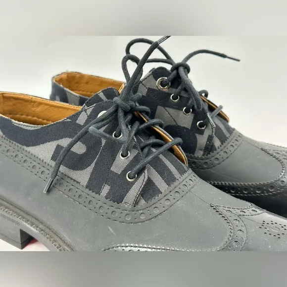 VIVIENNE WESTWOOD ANGLOMANIA Rubber Printed Brogues Size: 11 Made In italy
