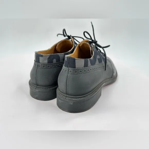 VIVIENNE WESTWOOD ANGLOMANIA Rubber Printed Brogues Size: 11 Made In italy