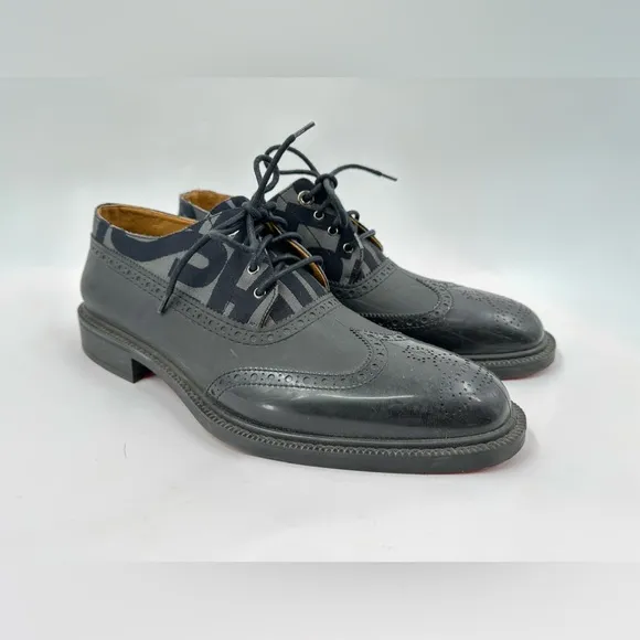 VIVIENNE WESTWOOD ANGLOMANIA Rubber Printed Brogues Size: 11 Made In italy