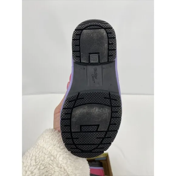 Western Chief Kid's Mod Dot Neoprene Waterproof Snow Boots Black Size 12 NEW