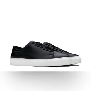 Wolf &amp; Shepherd black leather shoes