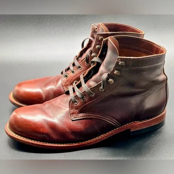 Wolverine Men’s Brown 1000 Mile Leather Boots Size 10.5 D