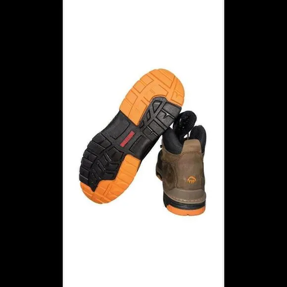 Wolverine Mens Summer Brown Leather Overpass CT WP Size 12 Work Boots New