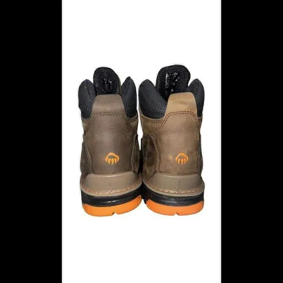 Wolverine Mens Summer Brown Leather Overpass CT WP Size 12 Work Boots New