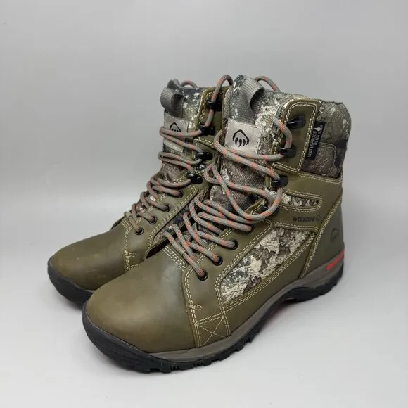 Wolverine Sightline Womens Hunting Boots Waterproof Insulated Size 9.5M