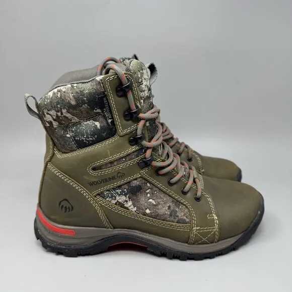 Wolverine Sightline Womens Hunting Boots Waterproof Insulated Size 9.5M