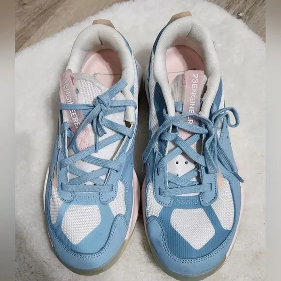 Womens 10 Nike Jordan Air 200E Summit White Worn Blue Shoes DH7381-146
