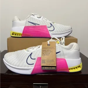 Womens 15 Nike Metcon 9 Premium Training Shoes White Pink DZ2537-102 Men's 13.5