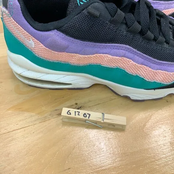 Womens 8.5 / 7Y - Nike Air Max 95 &quot;Have A Nike Day&quot; Shoes Multicolor Sneakers
