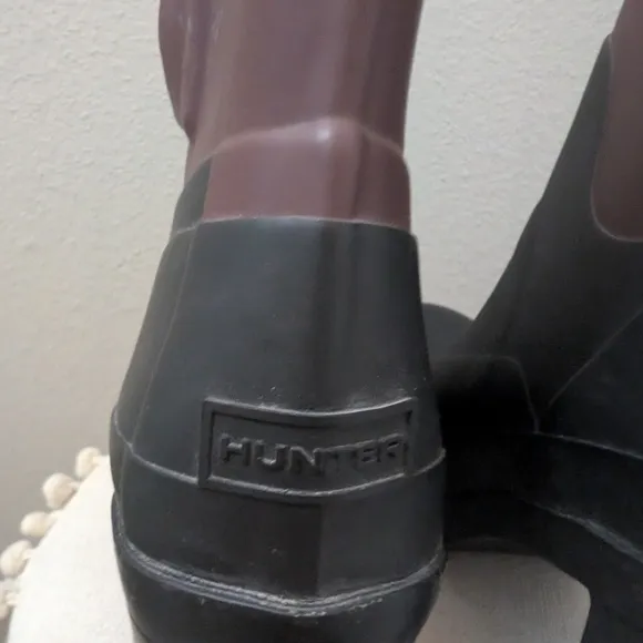Women's Black and Brown Ankle Boots