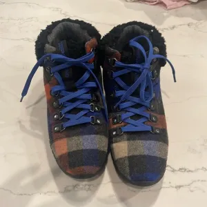 Womens Cole Haan Plaid Ankle Boots