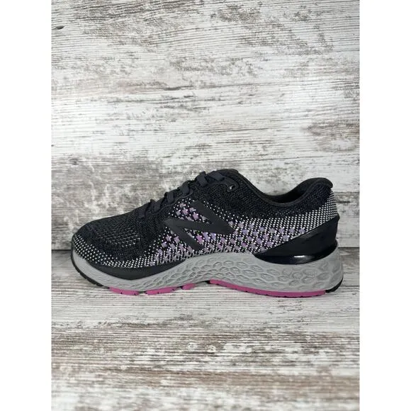 Women's New Balance Fresh Foam 880 V10 GTX Gore-Tex Black Running Shoes Sz 8B