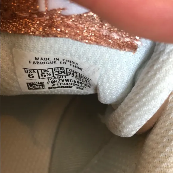Women's Reebok sneakers Rose gold Reebok’s