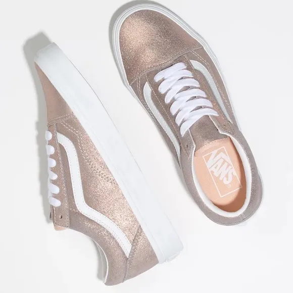 WOMEN’S VANS OLD SKOOL ROSE GOLD SHOES SNEAKERS 8.5 BRAND NEW WITH BOX