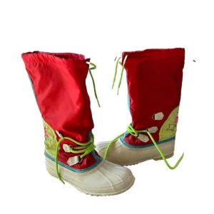 Women's Vintage Sorel Pipe Dog Retro Snowboots size 8