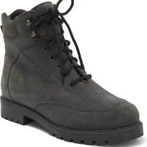 Women's Waterproof Leather Combat Boots La Canadienne Lug Sole Size 8.5