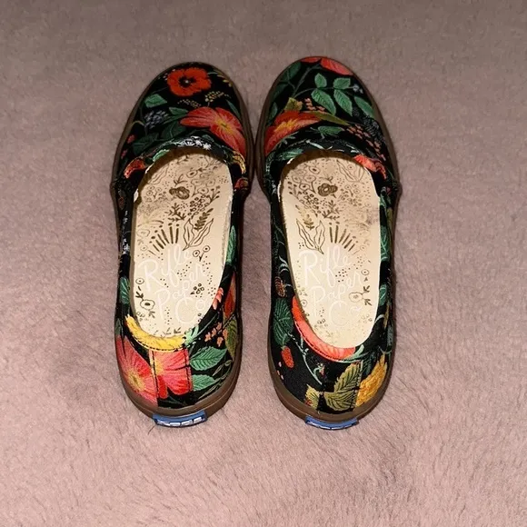 Women's x Rifle Paper Co. Botanical Double Decker Sneakers Size 6.5 NWOT