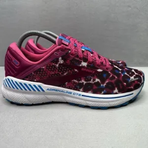 Womens Size 9 (B) Shoes Brooks Adrenaline GTS 22 Shoes Magenta/Raspberry Running