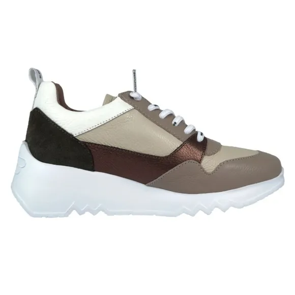 Wonders Suki Sneaker Comfort Chunky Wedge Size US 8.5