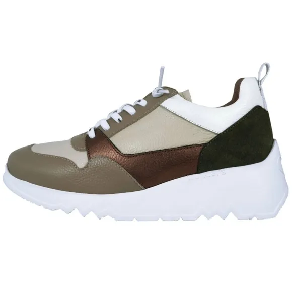 Wonders Suki Sneaker Comfort Chunky Wedge Size US 8.5