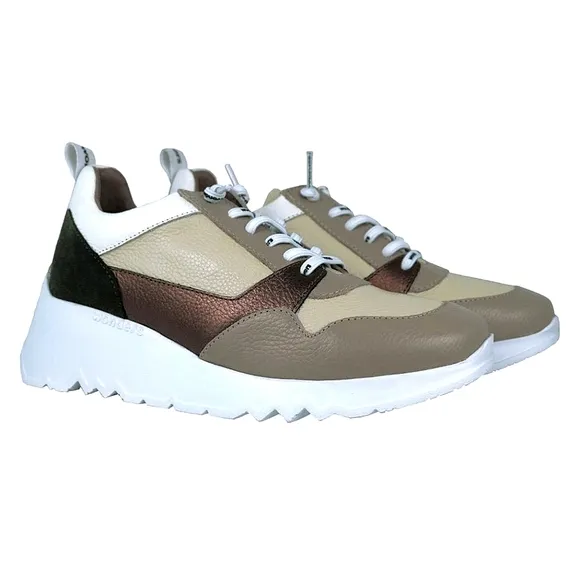Wonders Suki Sneaker Comfort Chunky Wedge Size US 8.5