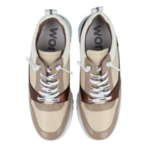Wonders Suki Sneaker Comfort Chunky Wedge Size US 8.5