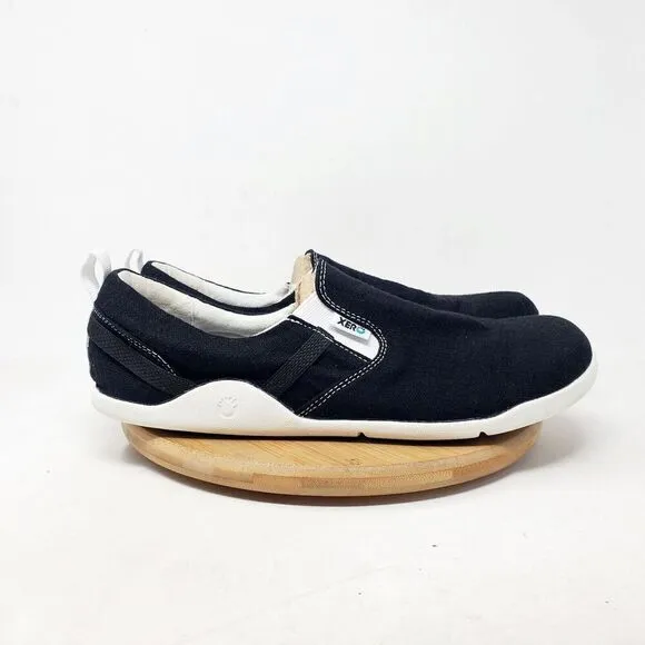 Xero Shoes Mens 10 Aptos Barefoot Minimalist Walking Slip On Hemp Canvas Loafer