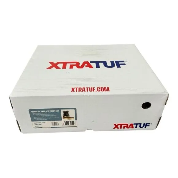 Xtratuf Women’s 8” Insulated Legacy Waterproof Boot Commercial Grade Size 10
