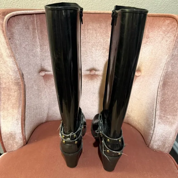 Y2K Bebe Rubber Rain Boots
