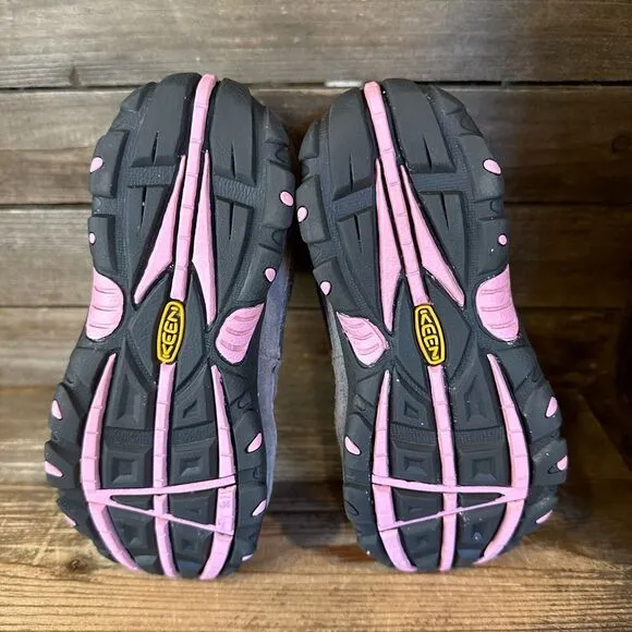 Youth KEEN Trezzo‎ II Gray Waterproof Insulated Winter Snow Boots Size 2 Y GUC
