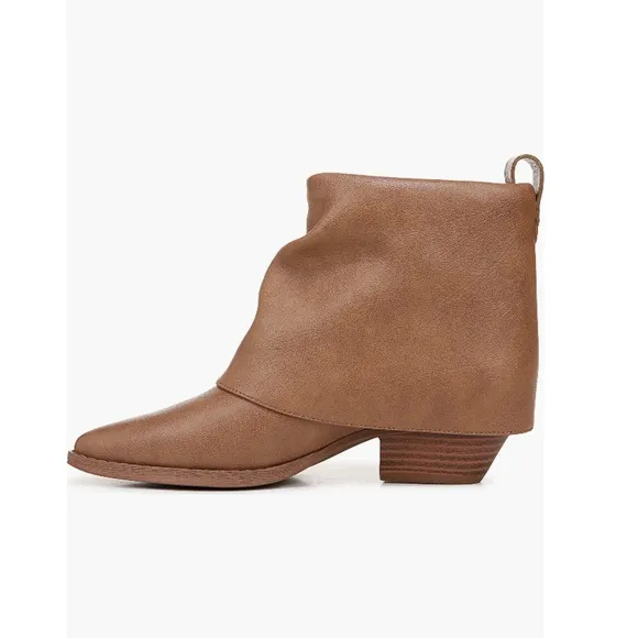 Zodiac Malina Snake Embossed Western Bootie Warm Taupe Women’s Size 8